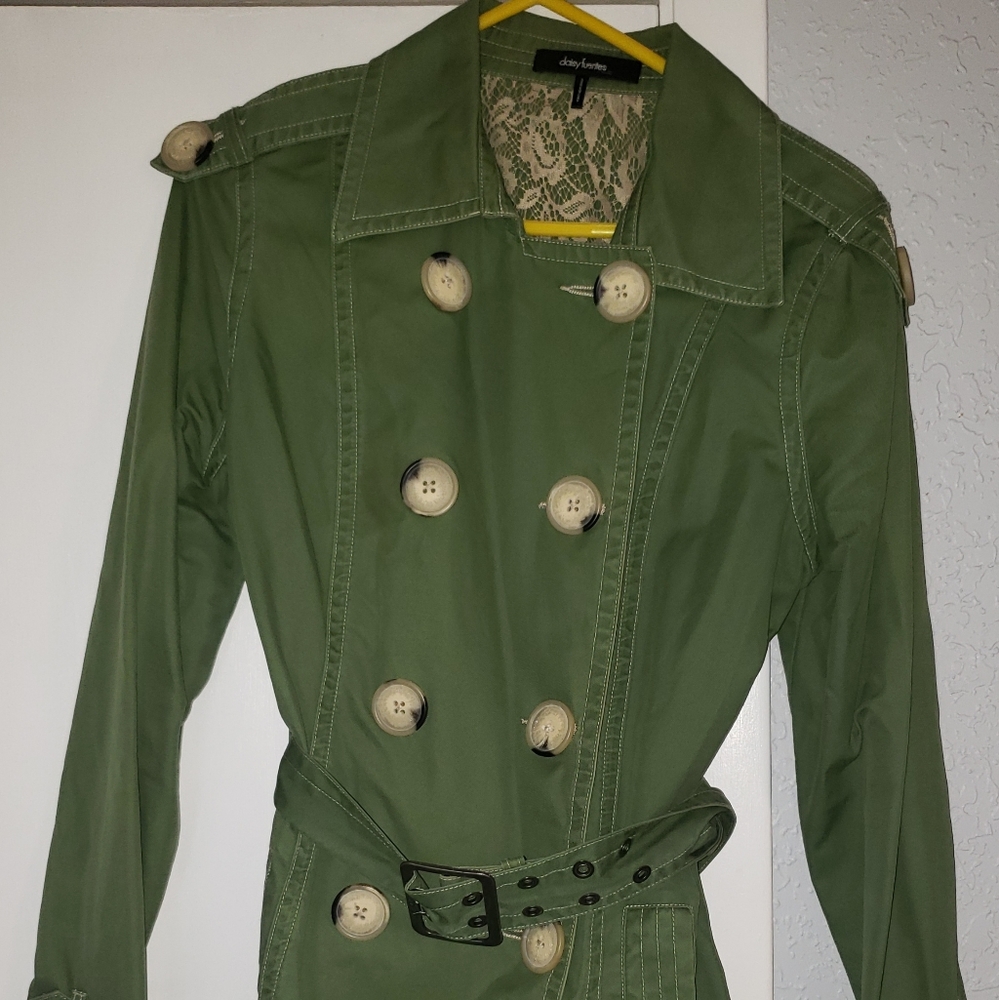 DAISY FUENTES DESIGNER TRENCH